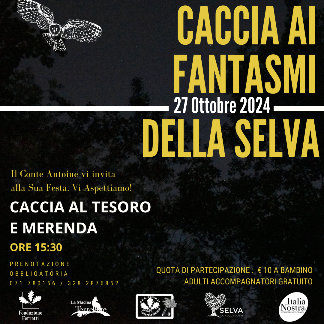 CACCIA AI FANTASMI DELLA SELVA